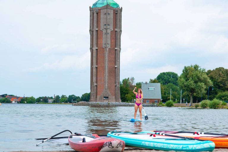 Stand Up Paddling of Suppen in Aalsmeer